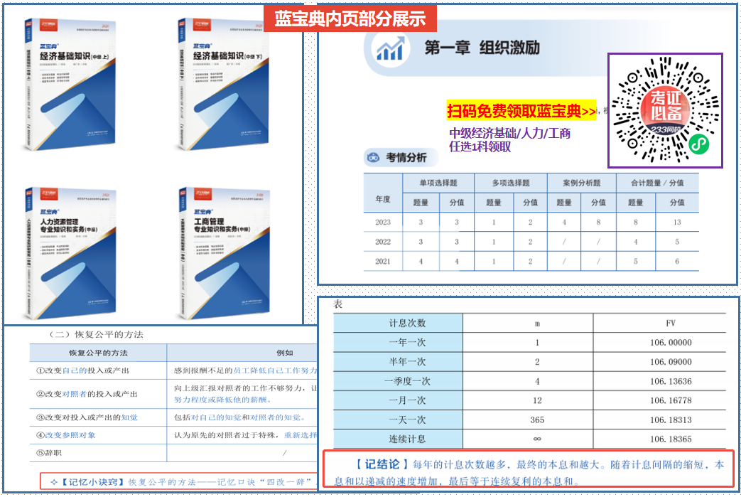 中级经济师蓝宝典免费领