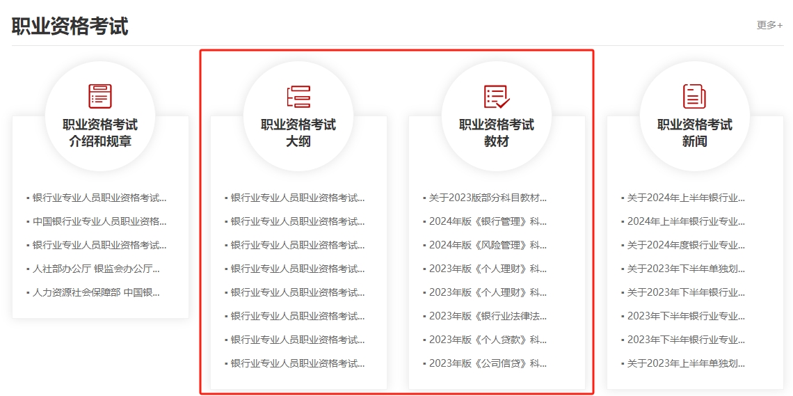 銀行協(xié)會(huì)考試大綱和教材.png