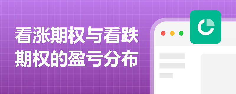 看涨期权与看跌期权的盈亏分布