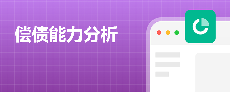 偿债能力分析