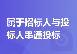 属于招标人与投标人串通投标