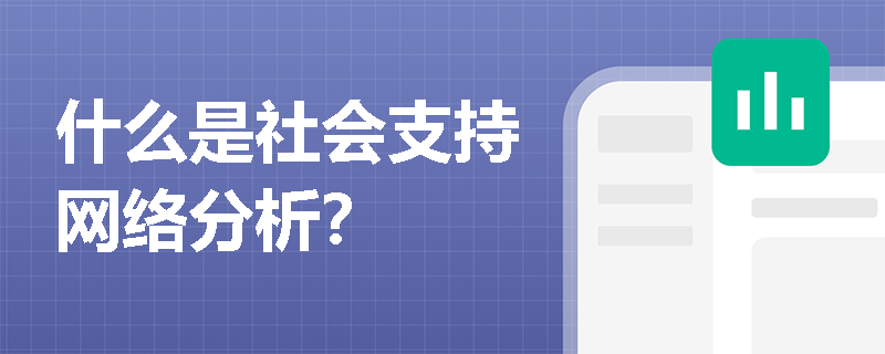 什么是社会支持网络分析？