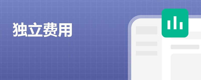独立费用