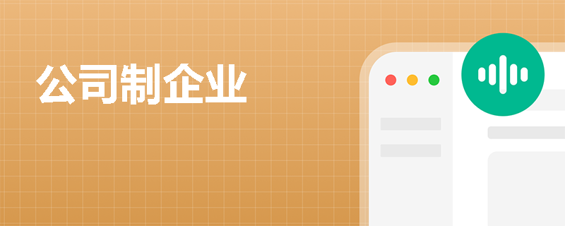 公司制企业