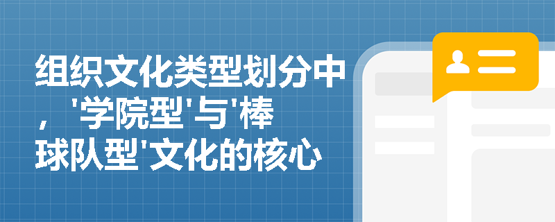 组织文化类型划分中，'学院型'与'棒球队型'文化的核心差异体现在哪些管理实践维度上？