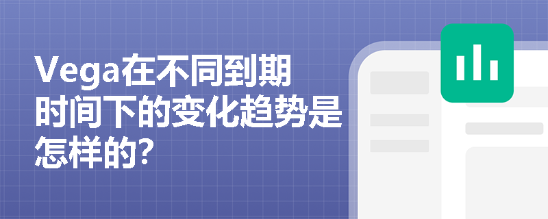 Vega在不同到期时间下的变化趋势是怎样的？