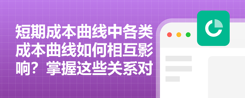 短期成本曲线中各类成本曲线如何相互影响?掌握这些关系对企业决策有何帮助? 短期成本曲线中各类成本曲线如何相互影响?掌握这些关系对企业决策有何帮助?