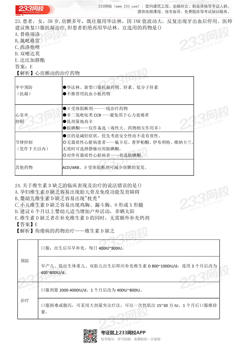2015-2021年执业药师《药学综合知识与技能》真题及答案（详细解析版）.pdf-图片13