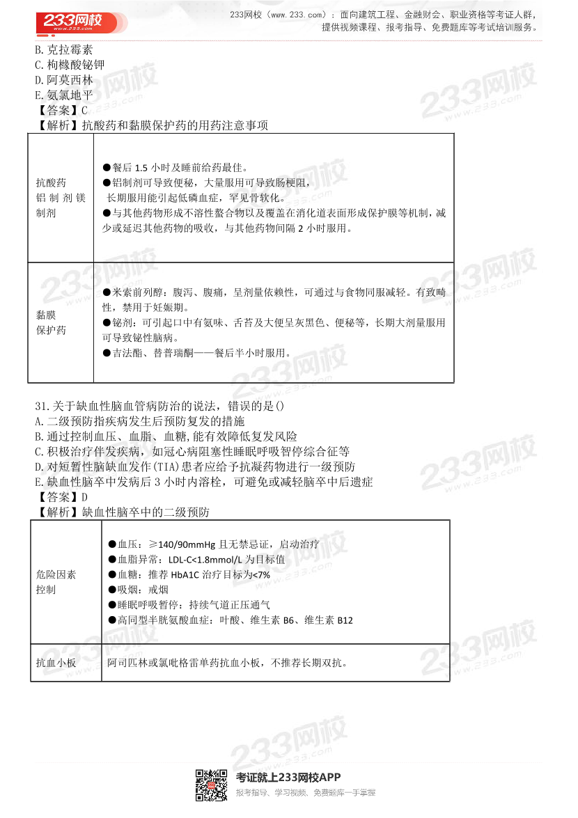 2015-2021年执业药师《药学综合知识与技能》真题及答案（详细解析版）.pdf-图片18