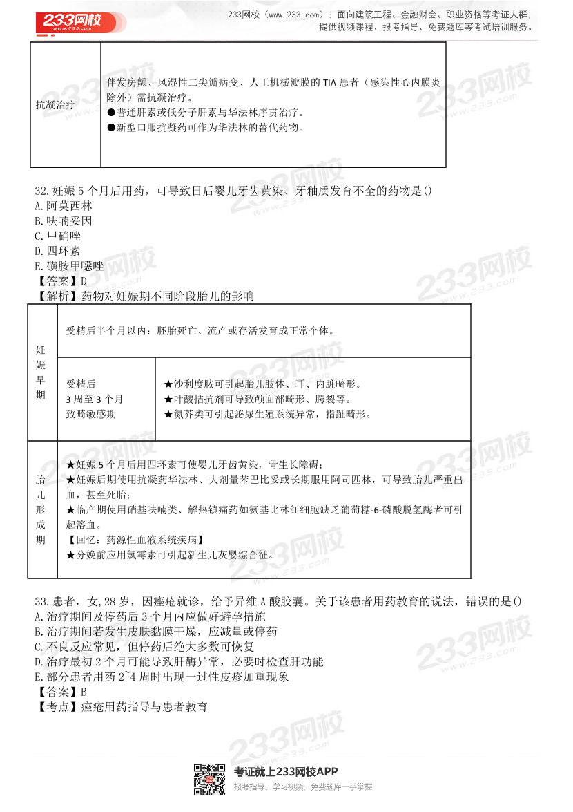 2015-2021年执业药师《药学综合知识与技能》真题及答案（详细解析版）.pdf-图片19