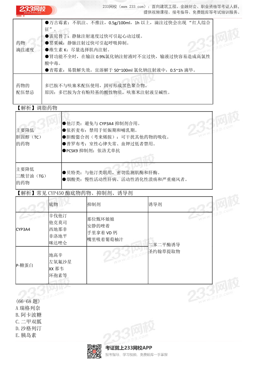 2015-2021年执业药师《药学综合知识与技能》真题及答案（详细解析版）.pdf-图片33