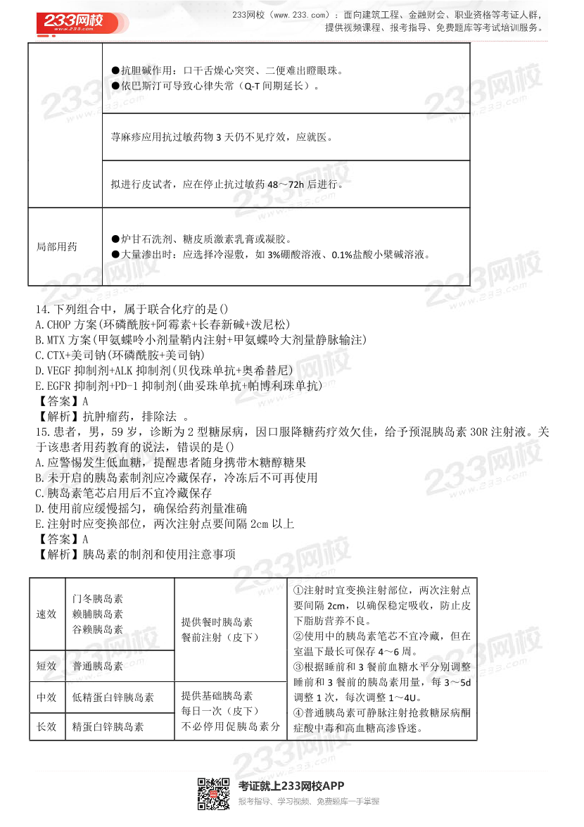 2015-2021年执业药师《药学综合知识与技能》真题及答案（详细解析版）.pdf-图片8