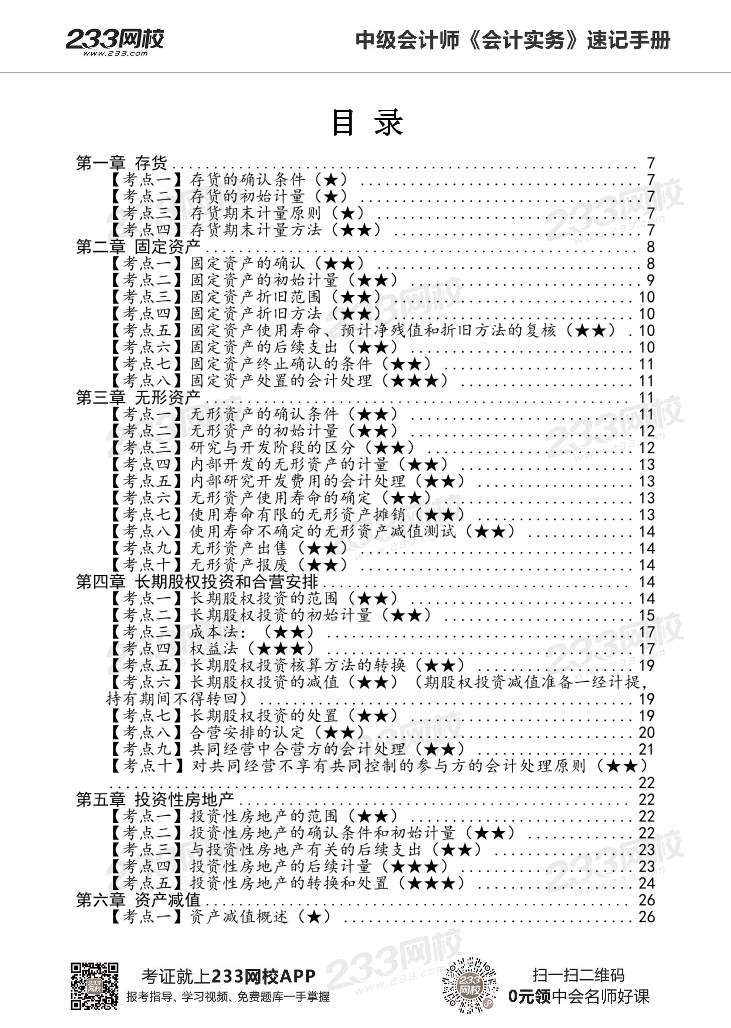 2022版中级会计实务《速记核心考点》手册PDF版.pdf-图片2