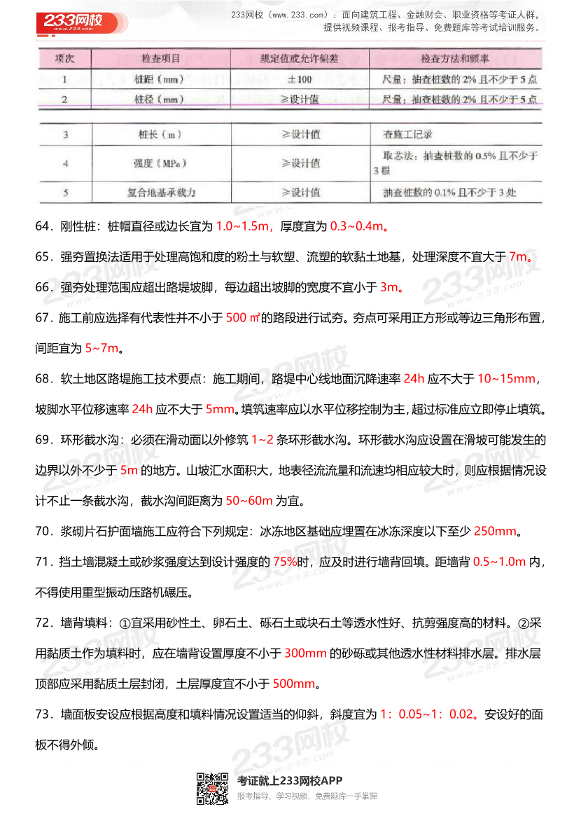 2023年二级建造师《公路工程》计算公式及数字考点.pdf-图片10