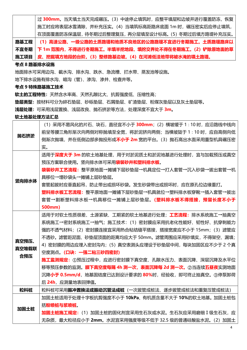 2023年二級建造師《公路工程》歷年高頻真題考點(diǎn)匯總.pdf-圖片4