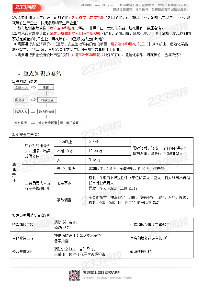 张欢欢：2023年中级注册安全工程师《法规》记忆口诀+重点归纳.pdf-图片2