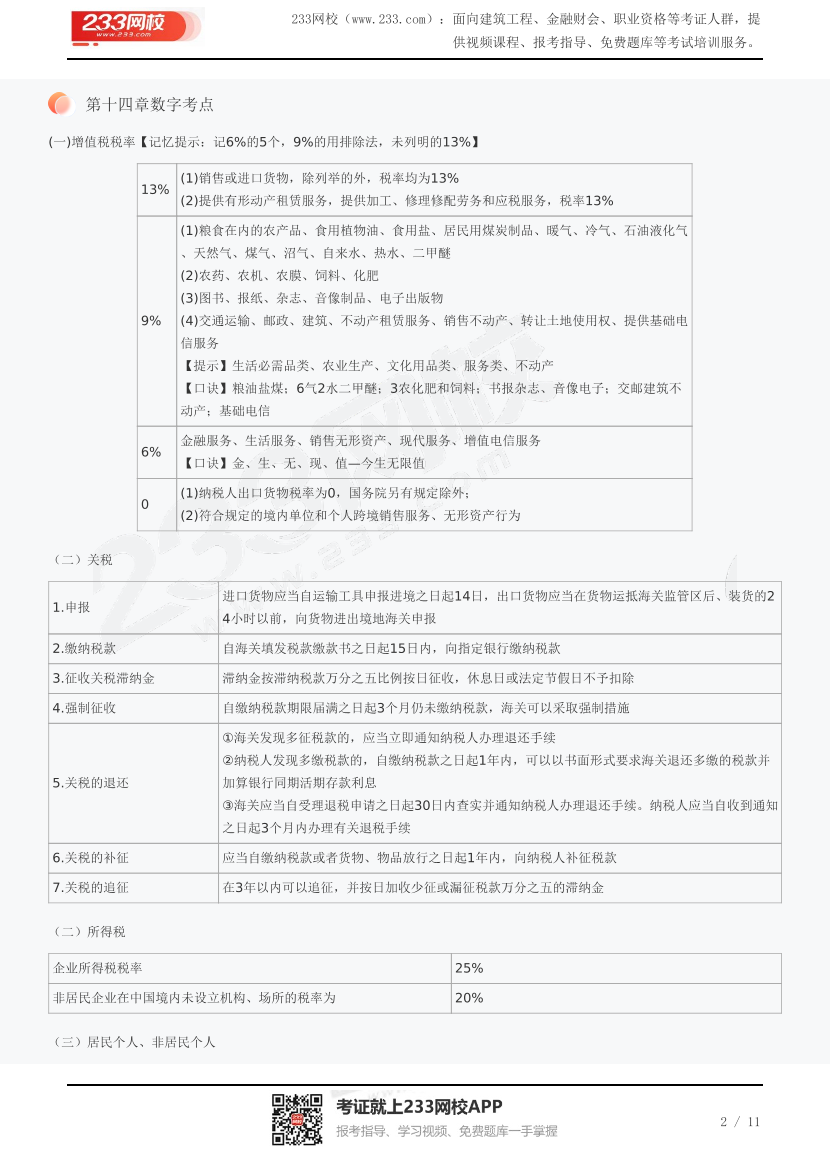 一文搞定数字考点：2024年中级经济师《经济基础》数字考点总结.pdf-图片2