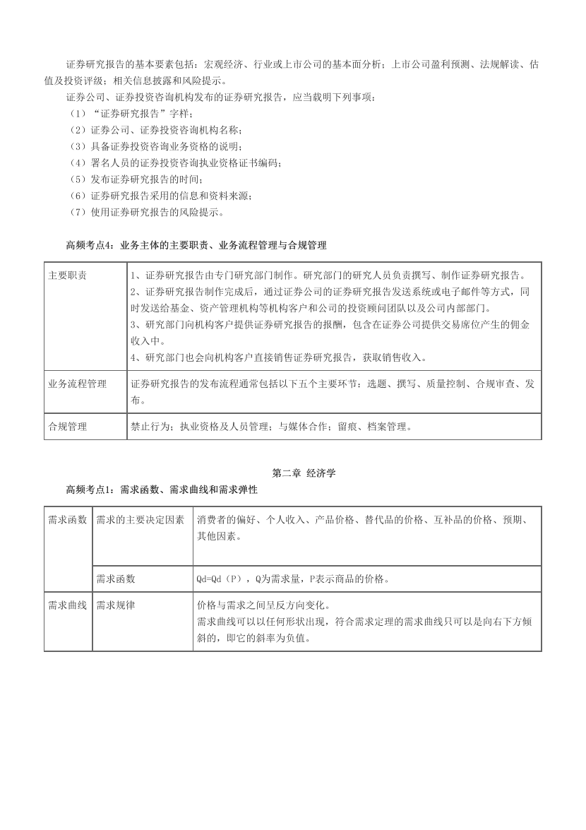 2024年證券專項《證券分析師》超高頻考點.pdf-圖片2