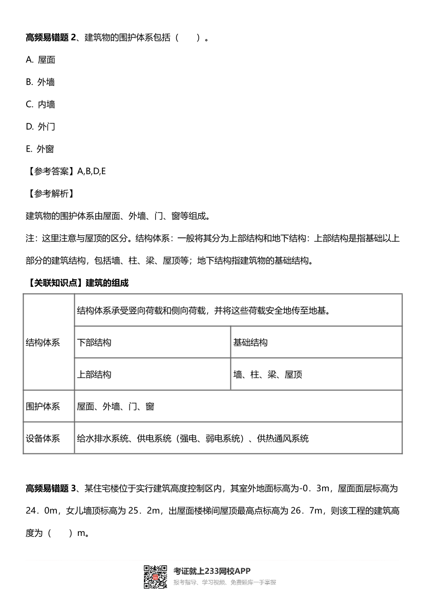 2024年二建《建筑工程》高频易错题.pdf-图片2