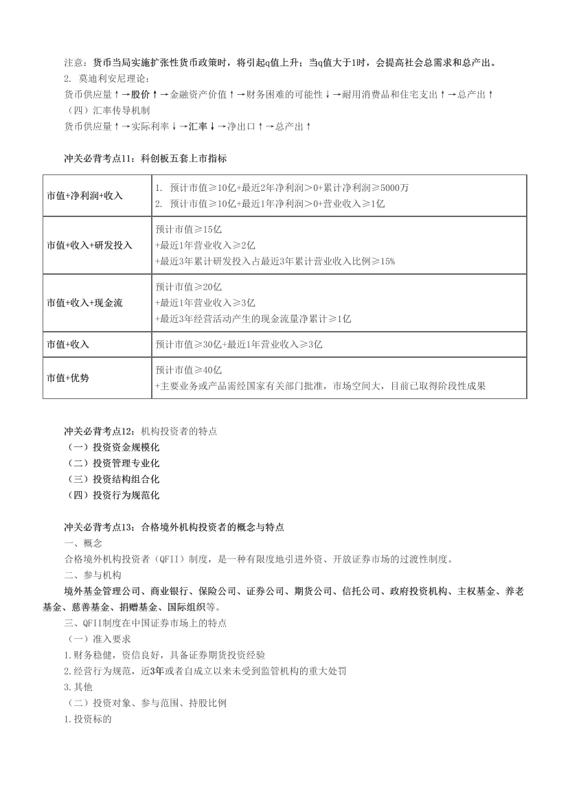 2024年證券從業(yè)《基礎(chǔ)知識(shí)》沖關(guān)狂背手冊(cè).pdf-圖片4