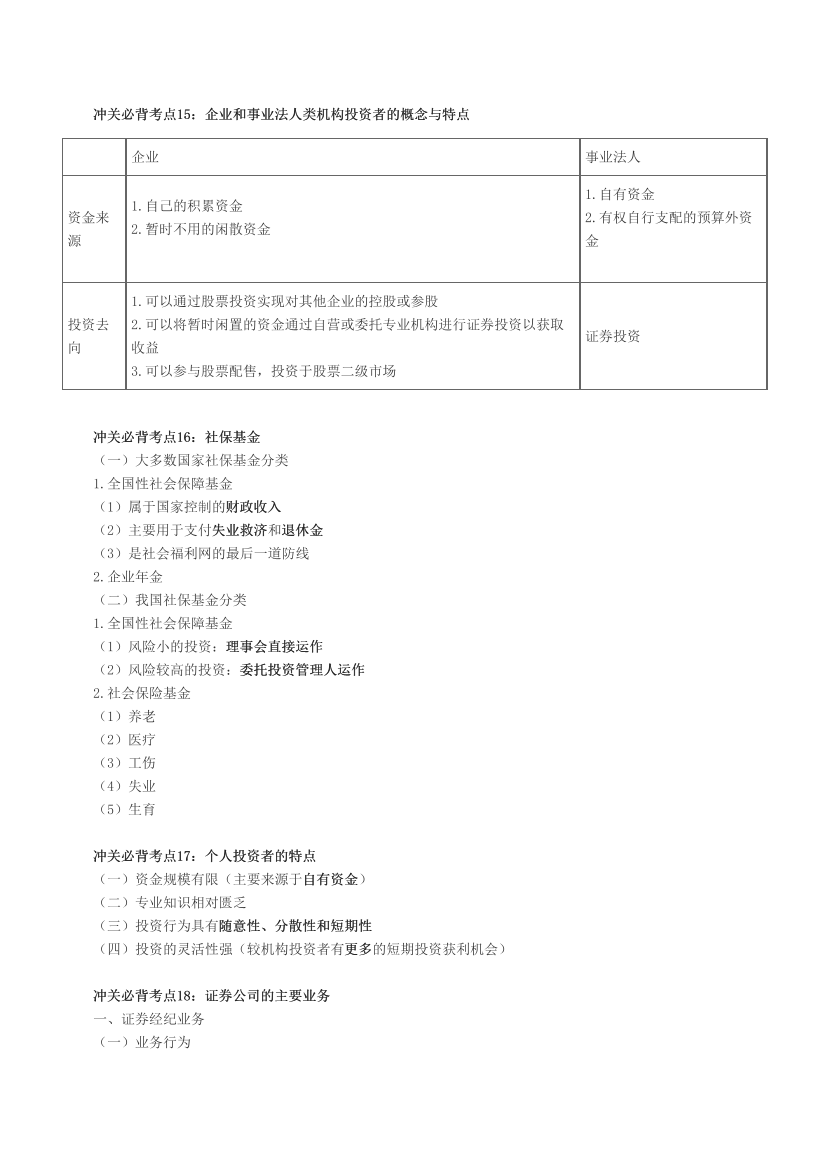 2024年證券從業(yè)《基礎(chǔ)知識(shí)》沖關(guān)狂背手冊(cè).pdf-圖片6