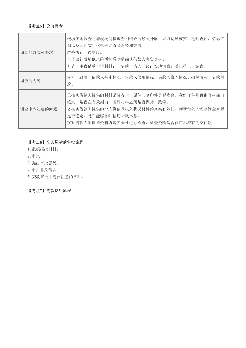 近三年银行从业中级《个人贷款》高频真题考点汇总（符合2024年教材）.pdf-图片3