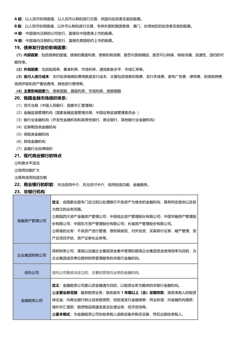 2024年银行从业中级《法律法规》冲关狂背手册！.pdf-图片4