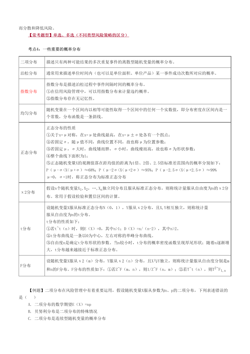 2024年銀行從業(yè)初級(jí)《風(fēng)險(xiǎn)管理》考前預(yù)測(cè)30點(diǎn).pdf-圖片4