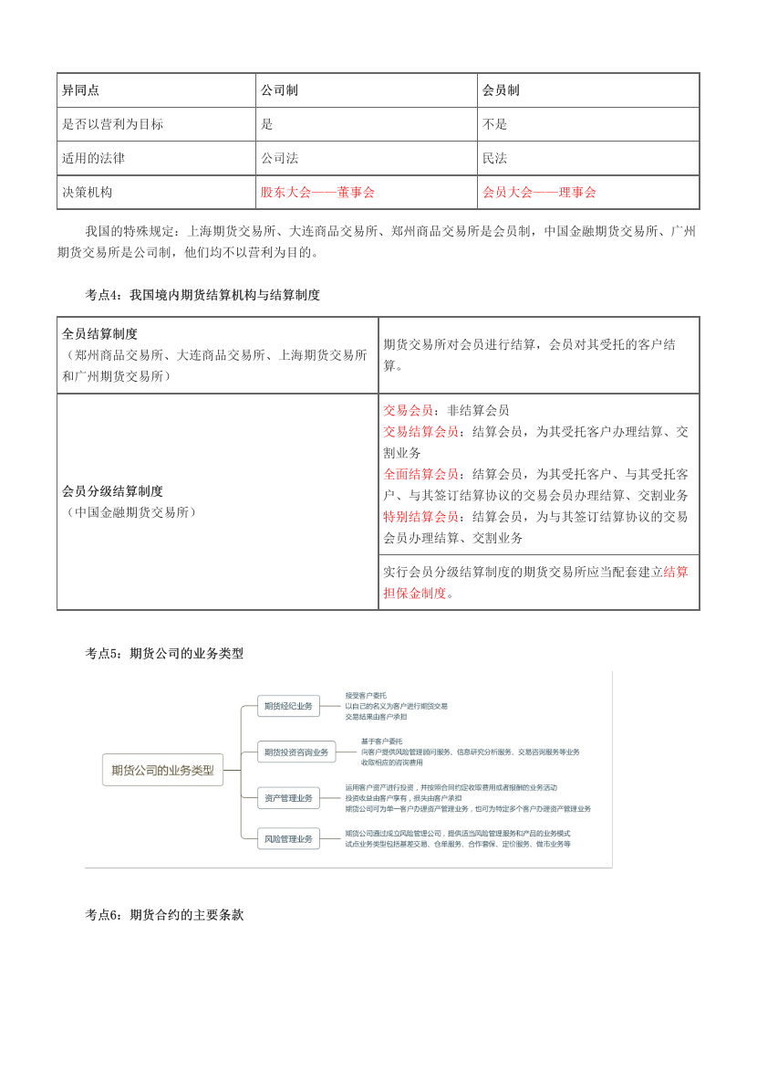 近三年《期货基础知识》高频真题考点汇总.pdf-图片2