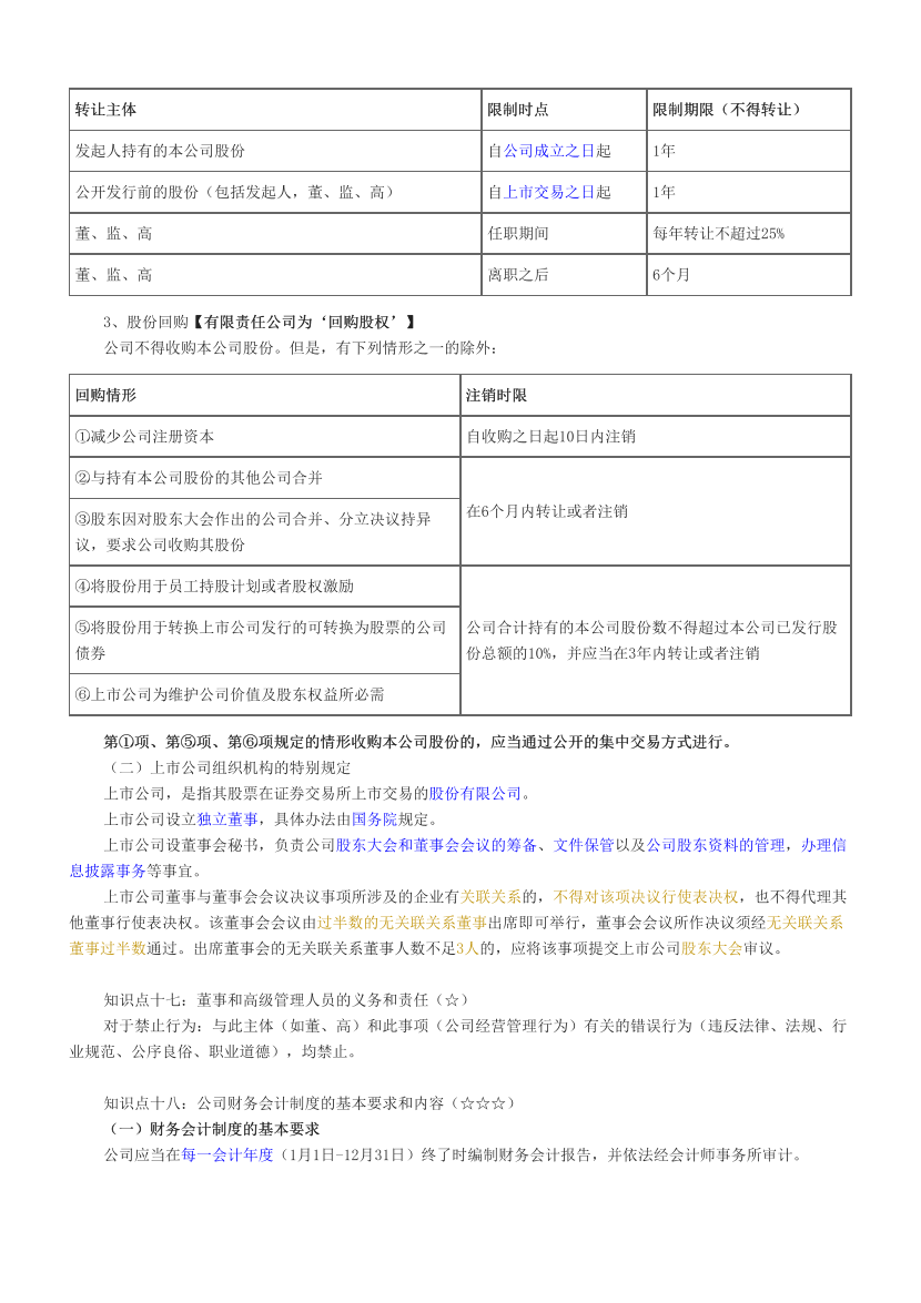 2024年证券从业《法律法规》三色笔记.pdf-图片10