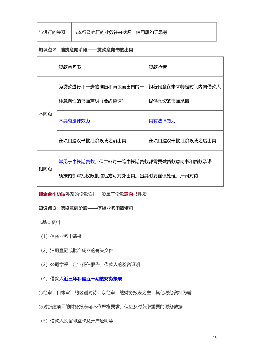 2024年银行从业初级《公司信贷》三色笔记.pdf-图片14