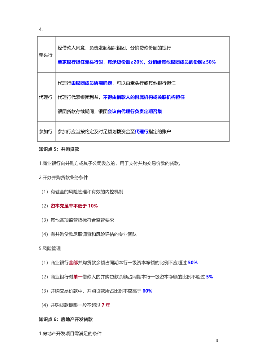 2024年银行从业初级《公司信贷》三色笔记.pdf-图片10