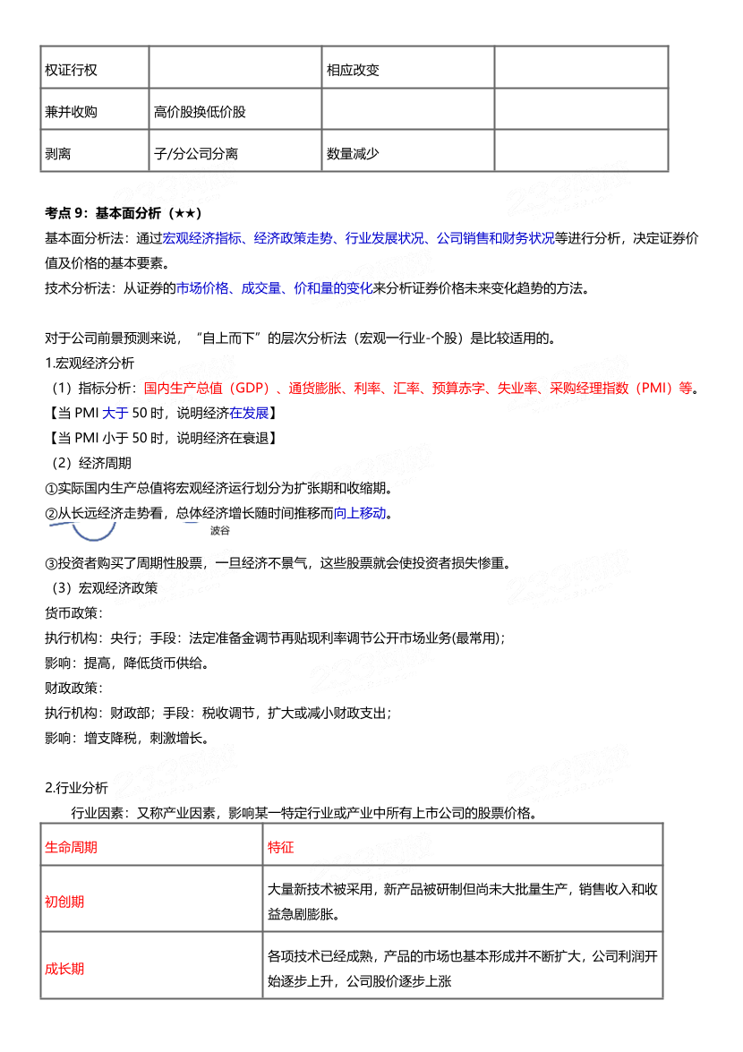 2024年基金从业《证券投资基金》三色笔记.pdf-图片15