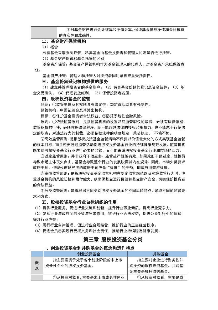 2024年基金从业《私募股权投资》考前12页纸.pdf-图片2