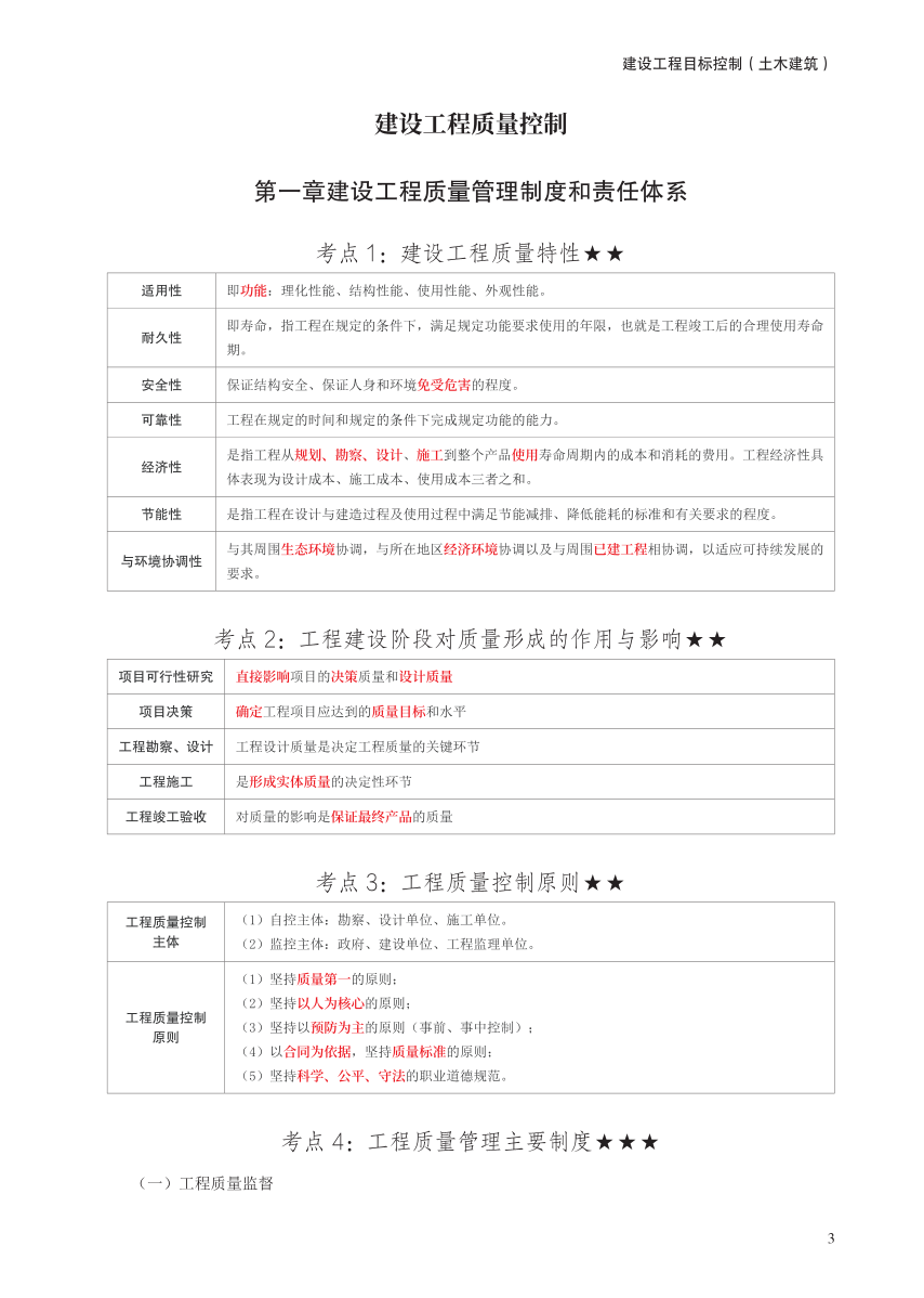 2024年监理工程师考试《目标控制(土建)》考前30页纸.pdf-图片3