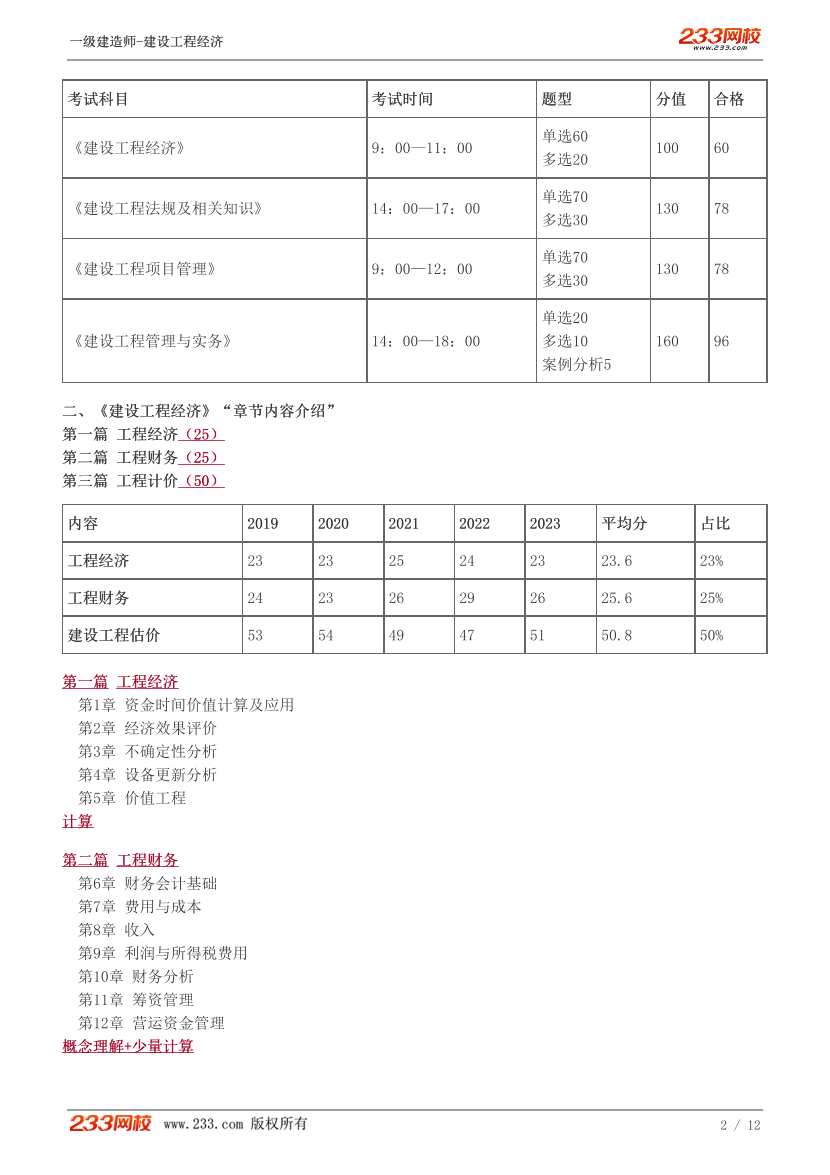 董航-2024《建設工程經(jīng)濟》教材精講班：入門導學+第一章【1-3講】.pdf-圖片2