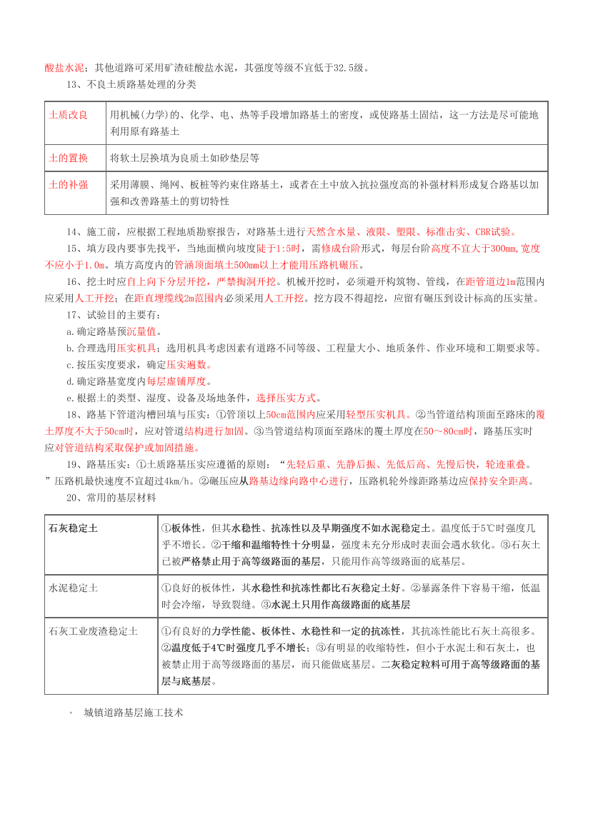 2024年二建《市政工程》考前25页纸.pdf-图片2