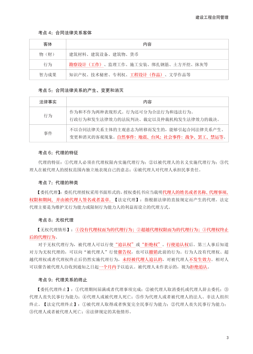 2025年監理工程師考試《合同管理》考前30頁紙.pdf-圖片3