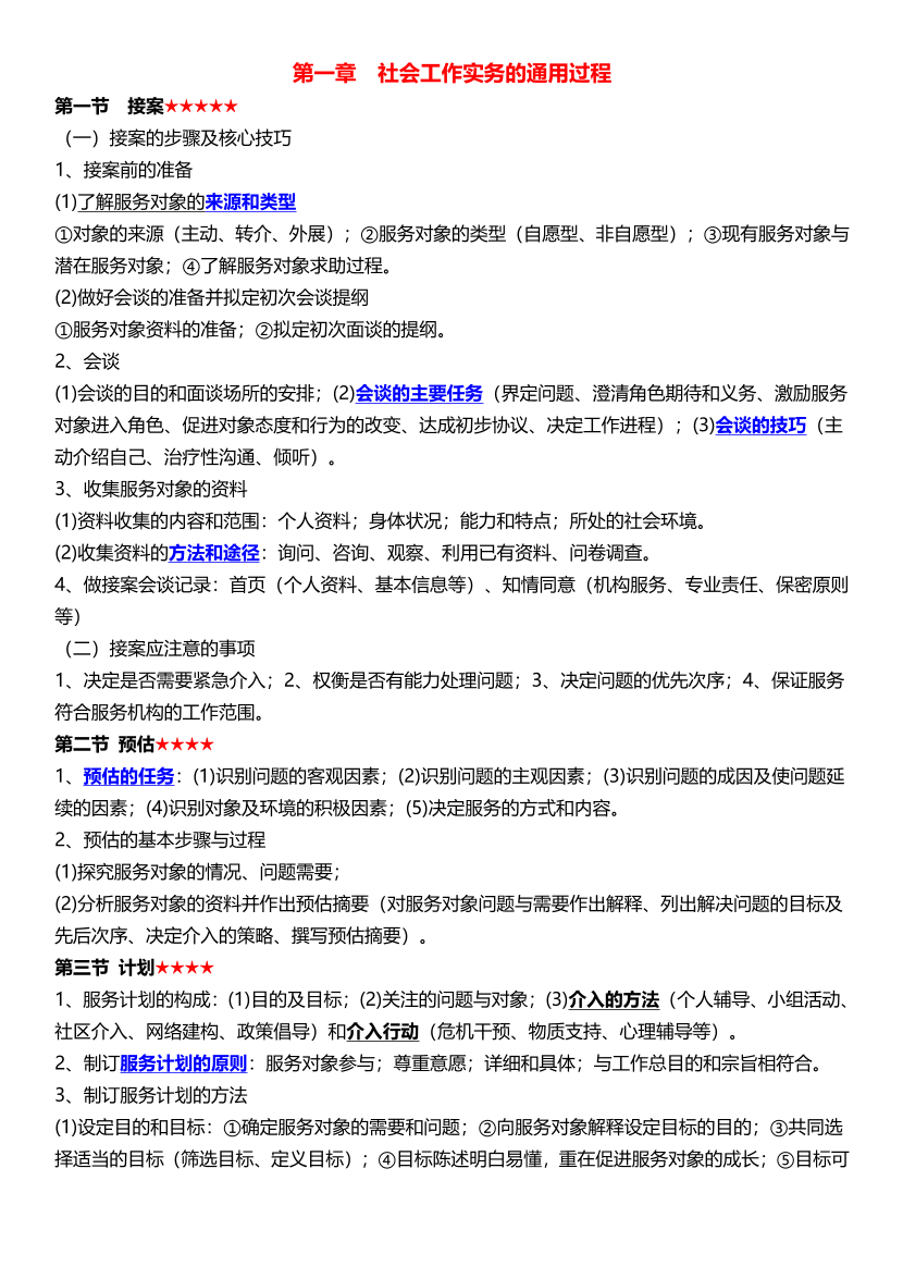 2025年社會工作者《初級實務》考前15頁紙.pdf-圖片1