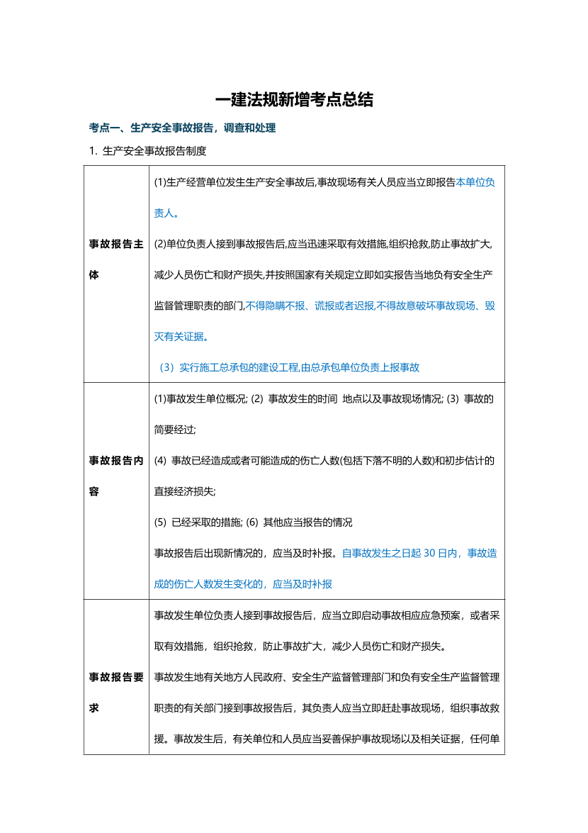 2025年一級建造師《工程法規(guī)》教材新增考點歸納.pdf-圖片1