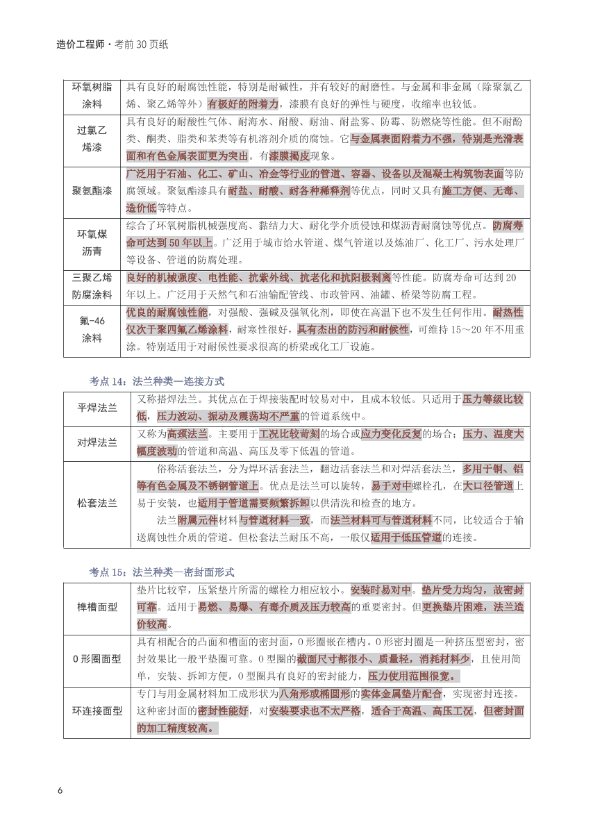 2025年一级造价工程师《技术与计量(安装)》考前30页纸.pdf-图片6