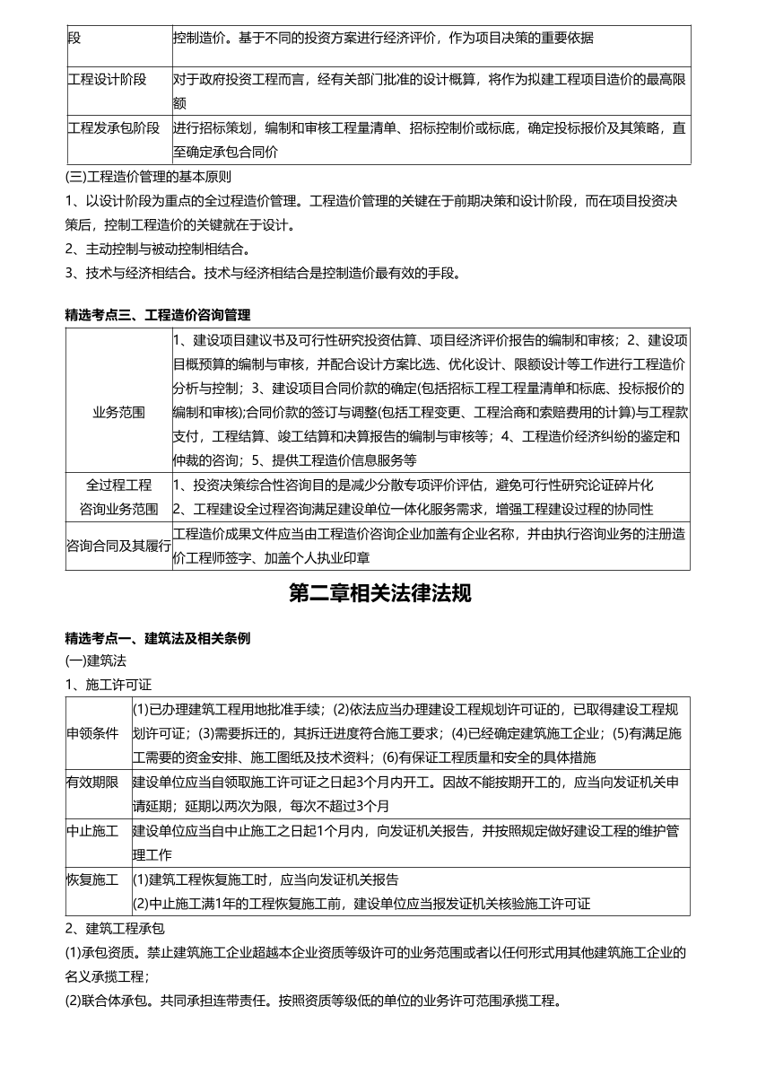 2025年一级造价工程师《建设工程造价管理》精选考点.pdf-图片2