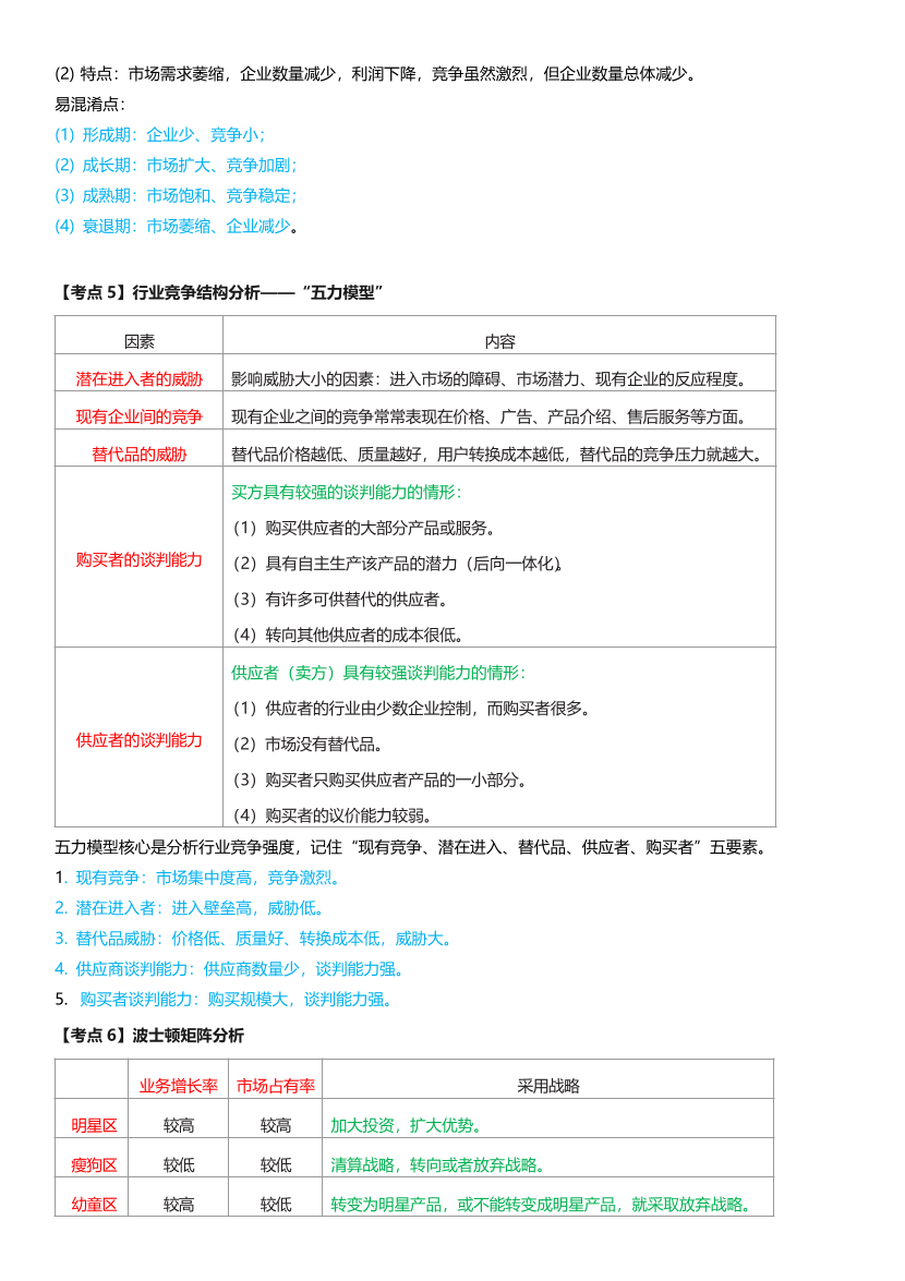 重點梳理！2025年《中級工商管理》四色筆記.pdf-圖片5