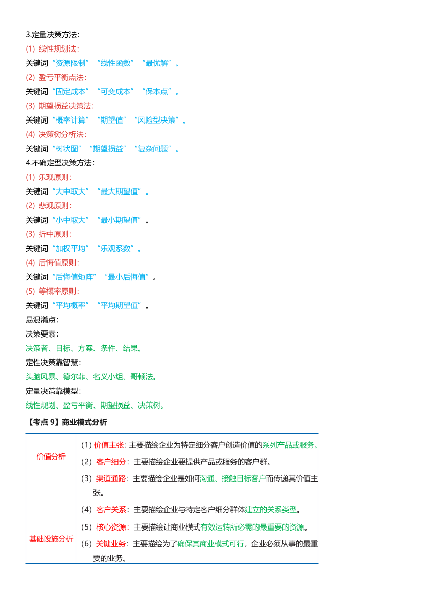 重點梳理！2025年《中級工商管理》四色筆記.pdf-圖片8