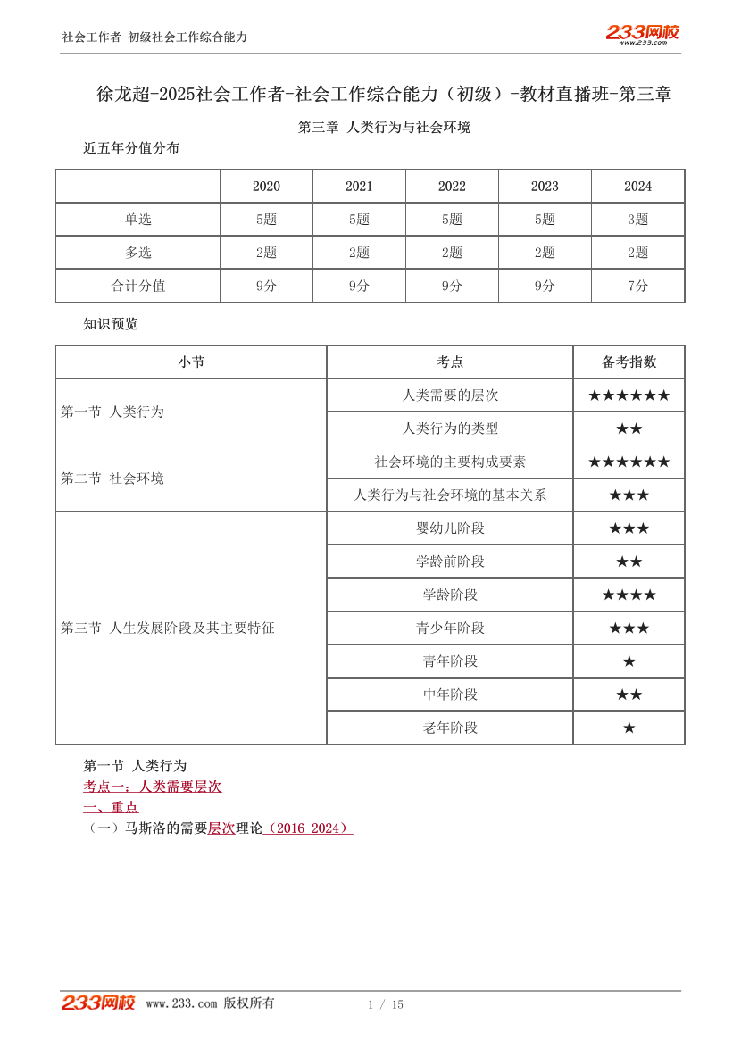 徐龙超课件-2025社会工作综合能力（初级）教材直播班-第三章.pdf-图片1