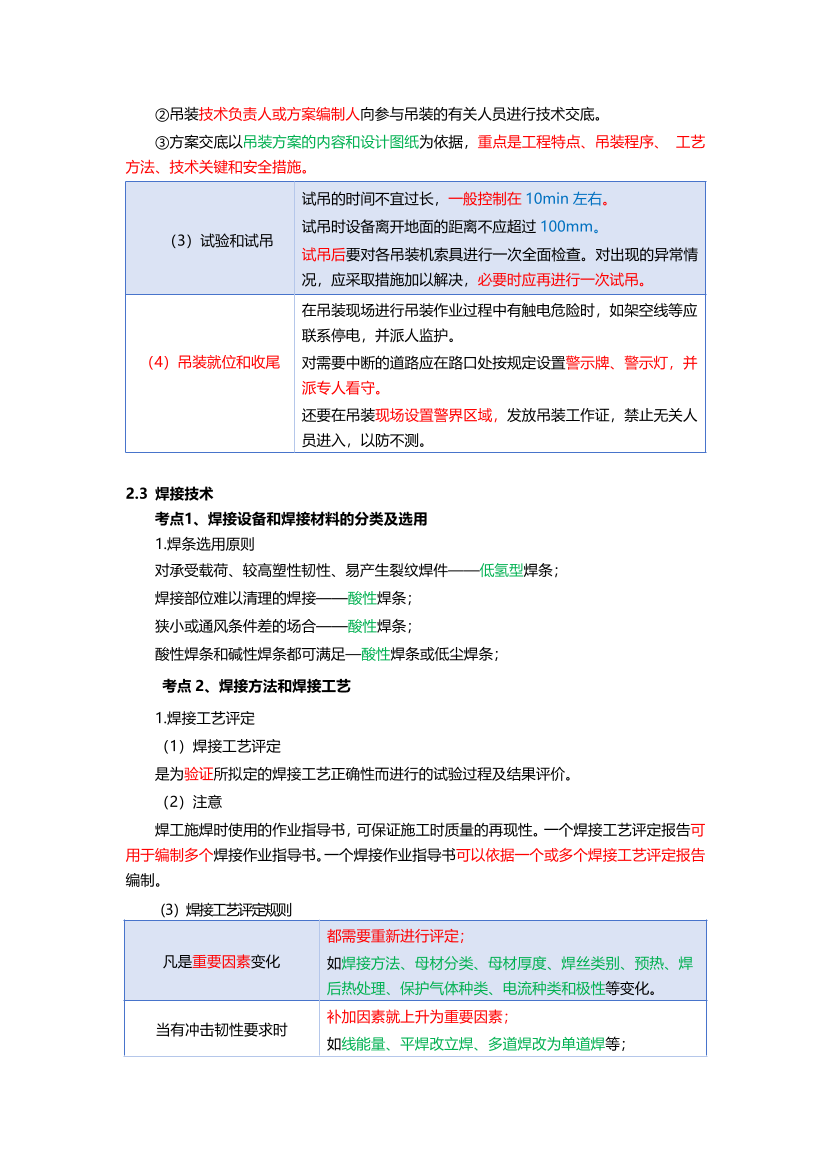 必看！2025年一建《机电工程》四色笔记（全新升级·共45页）.pdf-图片7