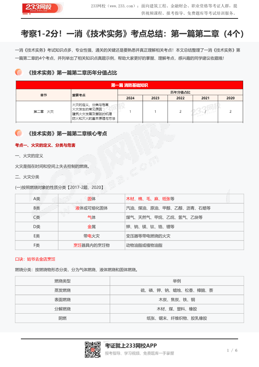 考察1-2分！一消《技術(shù)實務(wù)》考點(diǎn)總結(jié)：第一篇第二章（4個）.pdf-圖片1