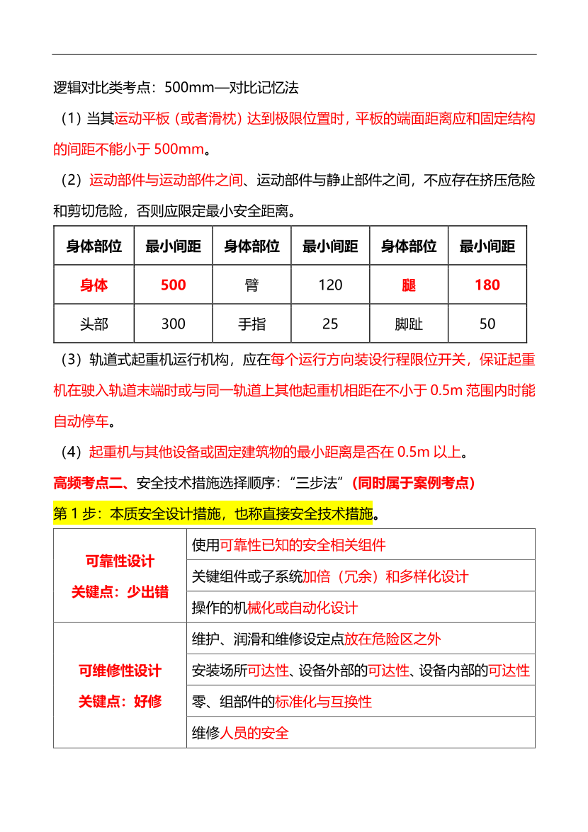 李天宇親編--2025年《安全生產技術基礎》67個高頻考點總結.pdf-圖片2