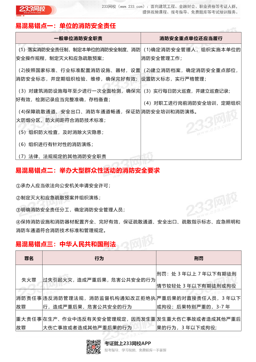 2025年一级消防工程师《综合能力》易混易错考点（23个）.pdf-图片2