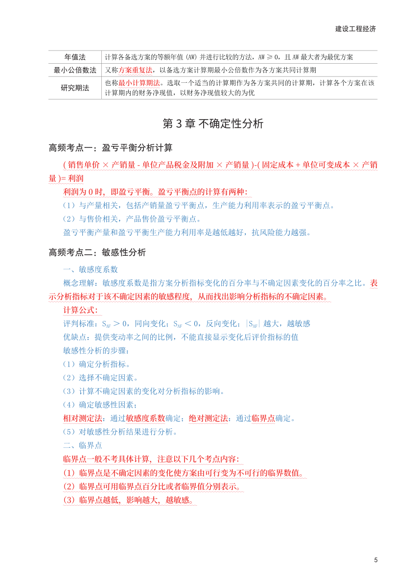 2025年一级建造师《工程经济》考前30页纸.pdf-图片5
